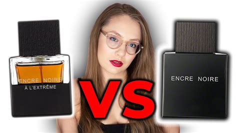 lalique encre noire vs extreme